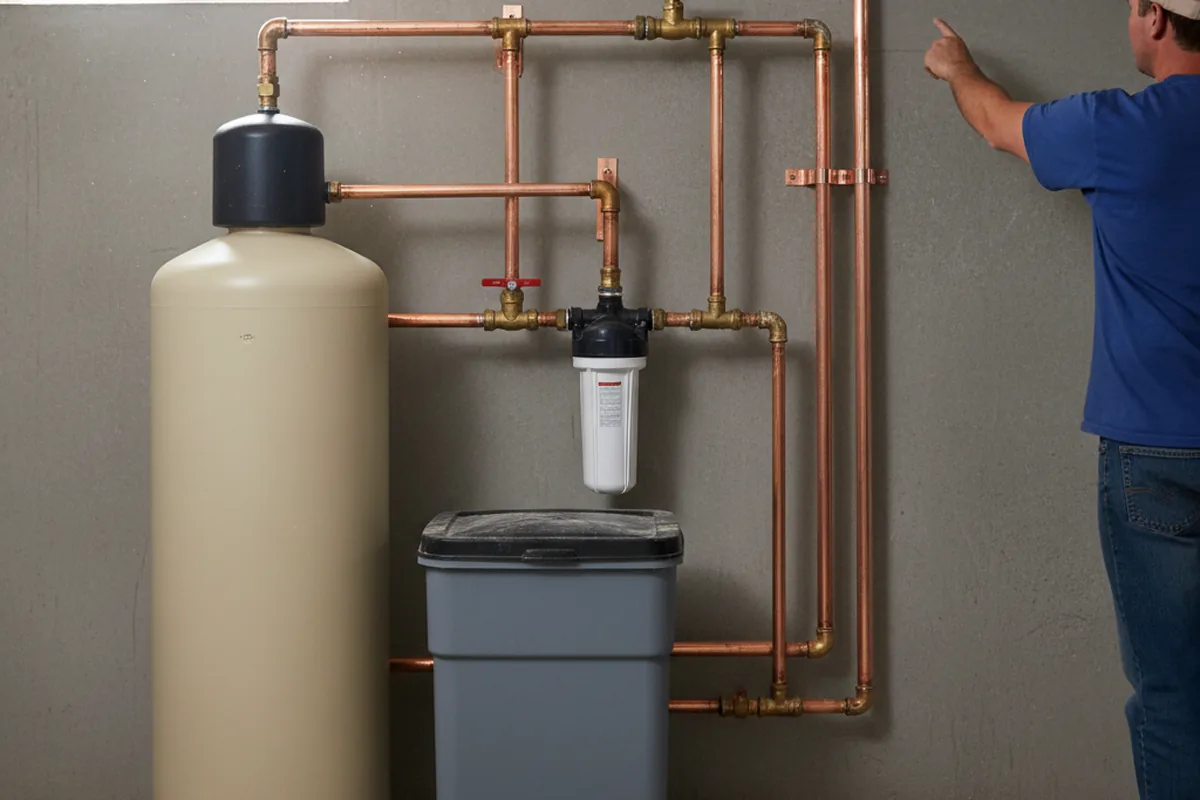 Whole-house water treatment system installed in Basin